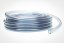 Blau transparenter PVC-Schlauch 1 m