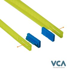 VCA Never-Rust Pinzette UV gelb 28 cm