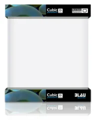 Blau Cubic Panoramic 91 Akvarij 45x45x45 cm 91 l