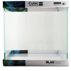 Blau Cubic Aquascaping Akwarium 64 l 40x40x40 cm