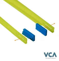 VCA Never-Rust Pensetă UV galbenă 28 cm