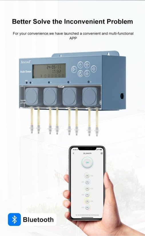 Jecod/Jebao Doser 5.4 pompa dozująca ze sterowaniem Bluetooth