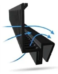 D-D Ultra-Flow preljevni češalj 150 cm