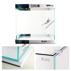 blau cubic aquascaping 40 x 40x 40 cm 64l ultra clear
