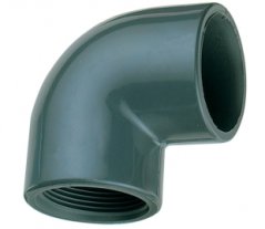Winkel 90° Klebemuffe/Gewinde