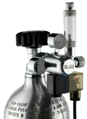 Blau Regulator CO2 Compact cu numărător de bule și electrovalvă