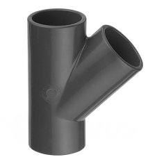 pvc t kus 45 st 40 mm lep