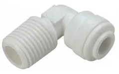 Adaptor 90° cu filet 1/8" pentru furtun RO