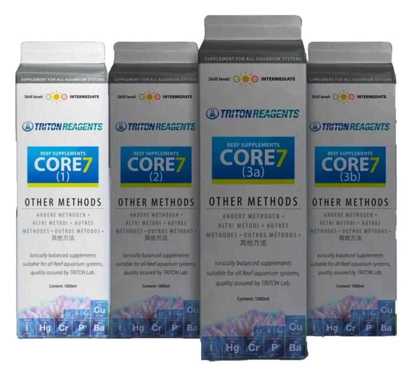 Triton Core7 Individual Reef Supplements 1