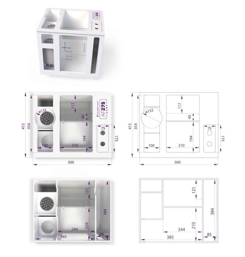 AF275 SUMP DIM