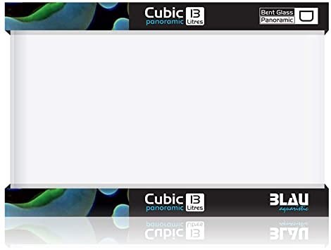 0053766 blau aquarium cubic panoramic 13l 31x18x24