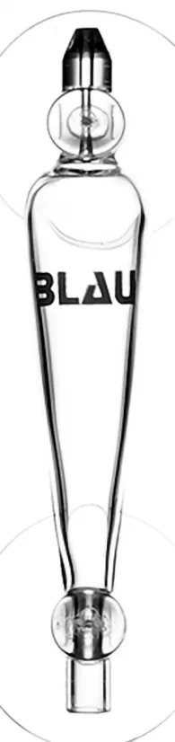 Blau Glass Dual Bubble Counter CO2