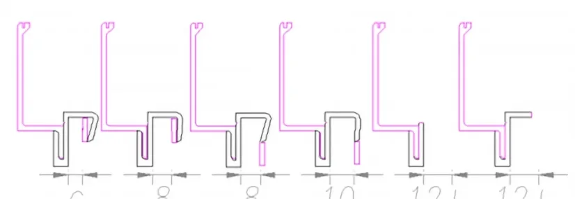 D-D Ultra-Flow preljevni češalj 150 cm