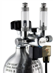 Blau Dual Regulátor CO2 Compact s počítadlem bublin a elektromagnetickým ventilem