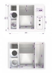 Aquaforest Sump AF435 125 l