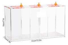 Coral Box Acrylic Liquid Fluid Box DT-45