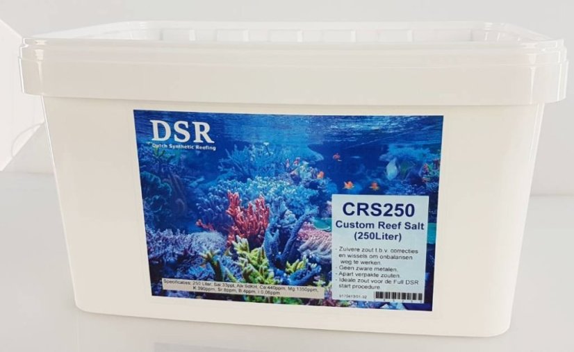 DSR Reefing Custom Reef Salt CRS250