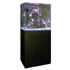 aquarium blau gran cubic 238 litres black