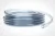 Blau transparenter PVC-Schlauch 1 m