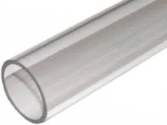 PVC-Rohre transparent