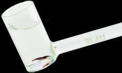 Blau Skleněná Dýmka 35 mm