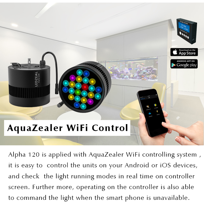 LedZeal Alpha 120 Super Blue