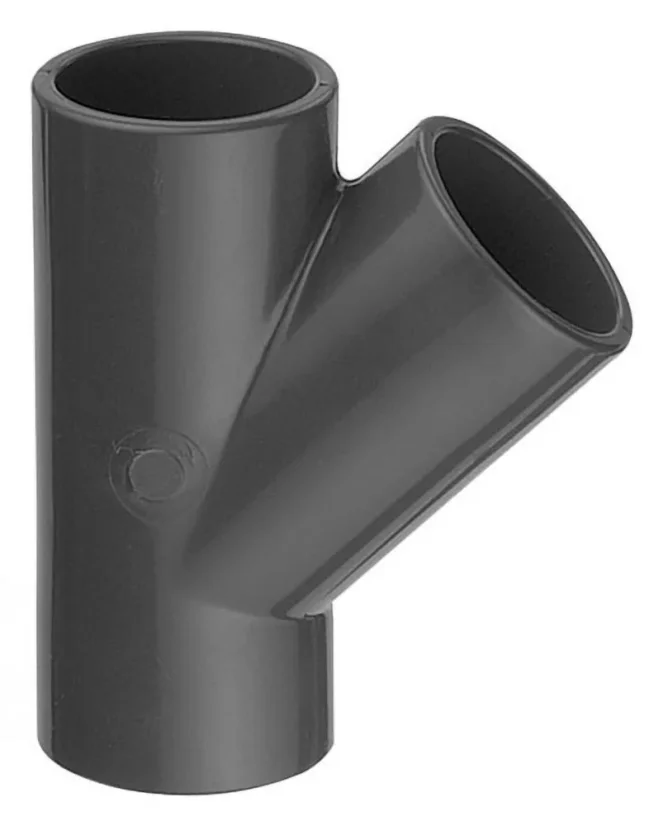 T-komad 45° za lijepljenje - Promjer: 25 mm