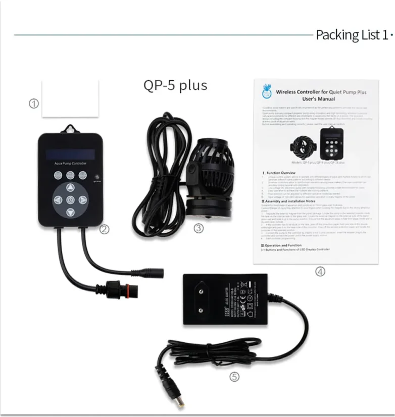 Coral Box Quiet Pump QPS5
