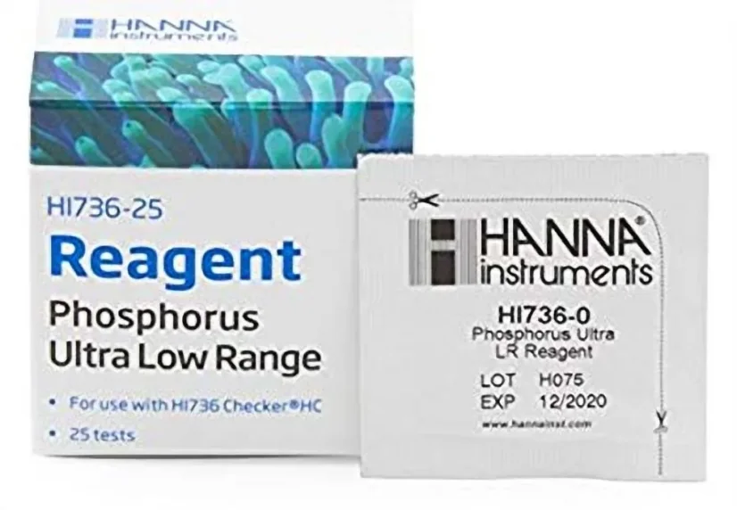Hanna Instruments HI-736-25 Reagensi za određivanje fosfora ultra niski raspon Hanna Instruments HI-736-25 Reagensi za određivanje fosfora ultra niski raspon