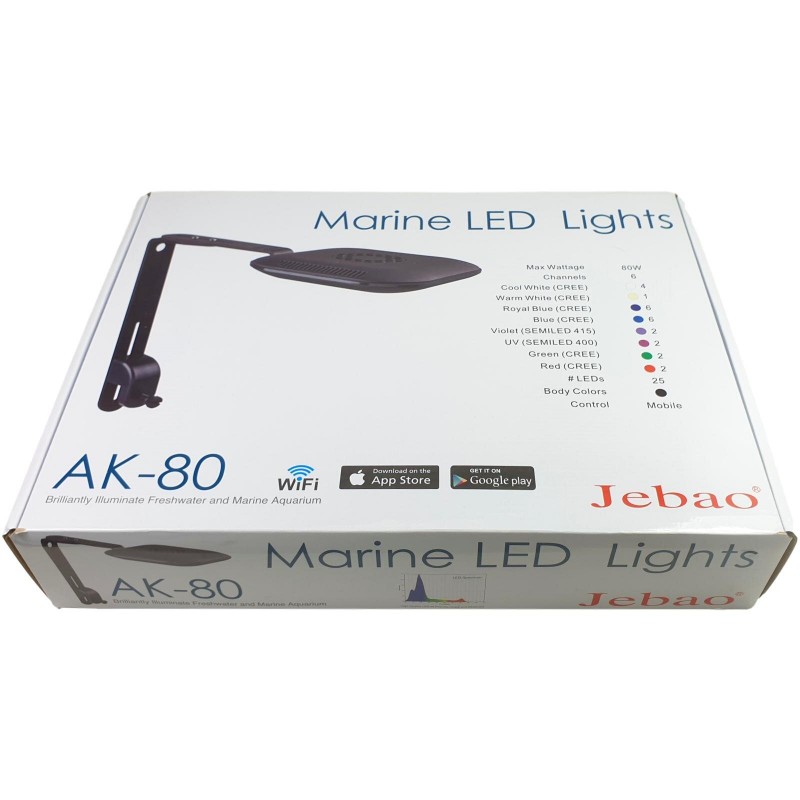 Jecod/Jebao AK-80 wydajne oświetlenie LED