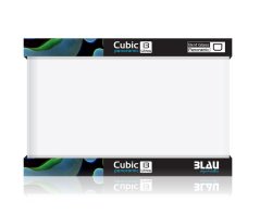 Blau Cubic Panoramic 80 Akvárium 62x36x36 cm 80 l