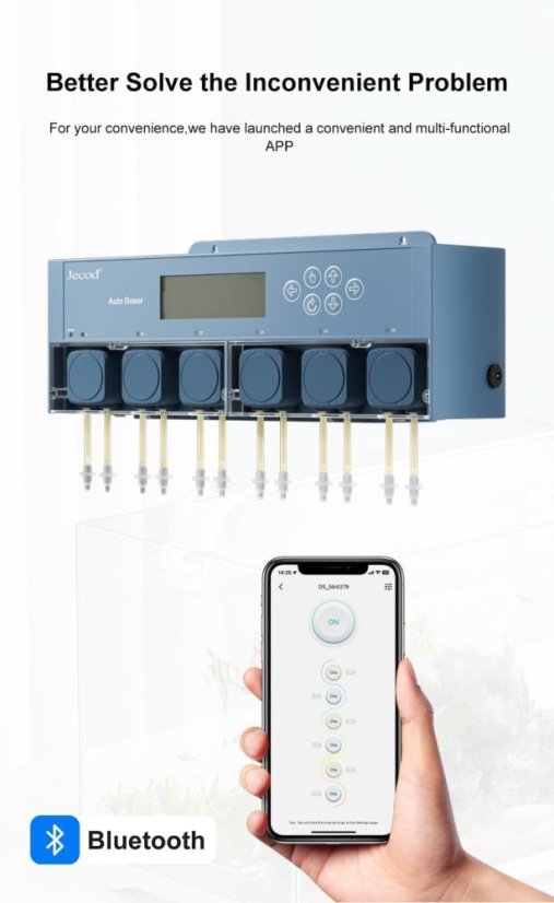 Jecod/Jebao Doser 5.6 pompa dozująca ze sterowaniem Bluetooth