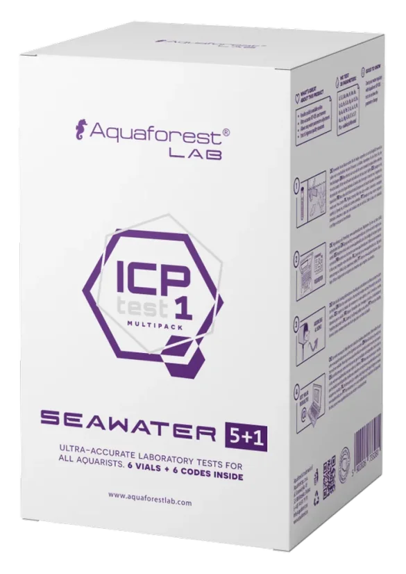 Aquaforest ICP 1 Test Combo 5+1
