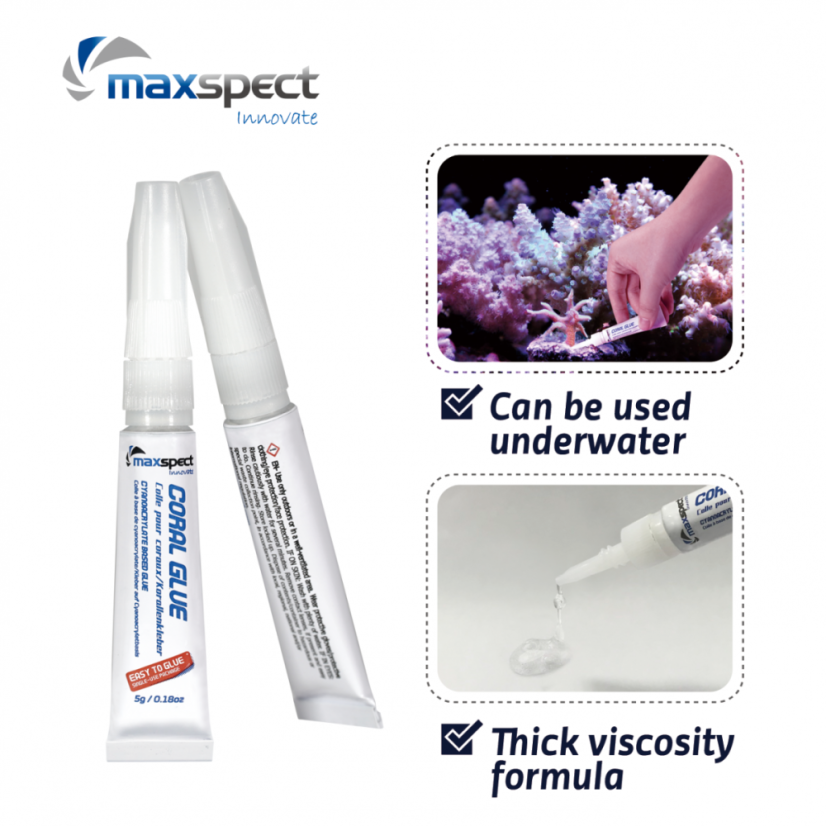 maxs coral glue use banner
