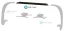 EcoTech Marine Track for Multi RMS Arm Kit tračnica - Duljina: 229,87 cm / 90,5 in