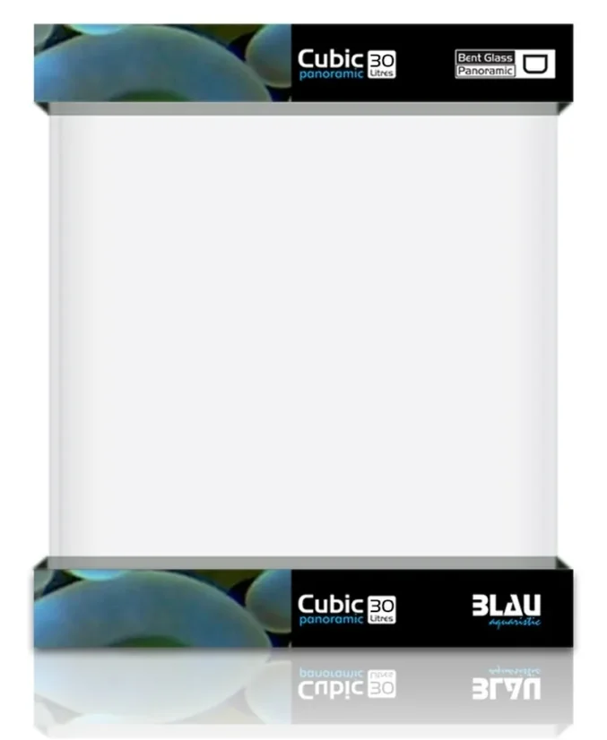 Blau Cubic Panoramic 10 Akvarij 20x20x25 mm 10 l