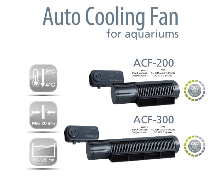 Jecod/Jebao Automatic Aquarium Cooling Fan ACF 300 wentylator