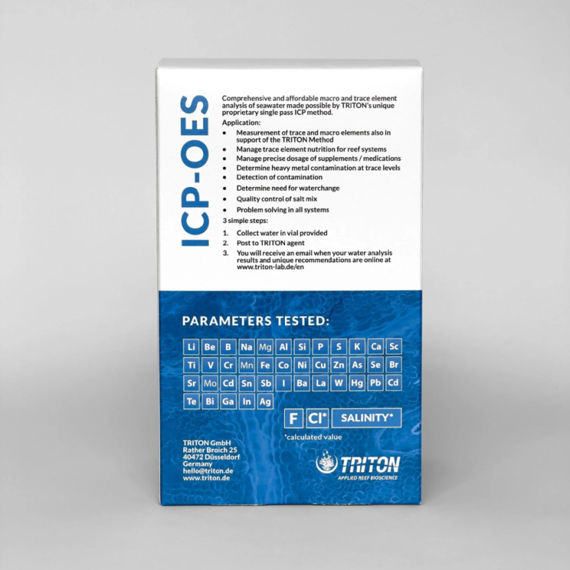 Triton ICP-OES Test Wody