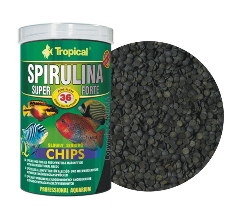 Spirulina super forte chips
