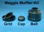 DVH Maggie Muffler Tihi Preljev 40/50 mm