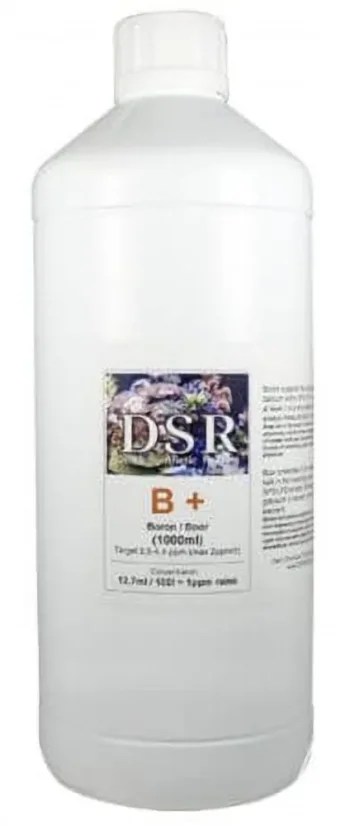 DSR Reefing B+ Bor za potporu rasta SPS i LPS koralja - Volumen: 500 ml