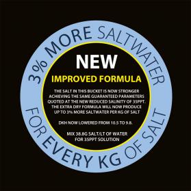 h2o salt bucket label