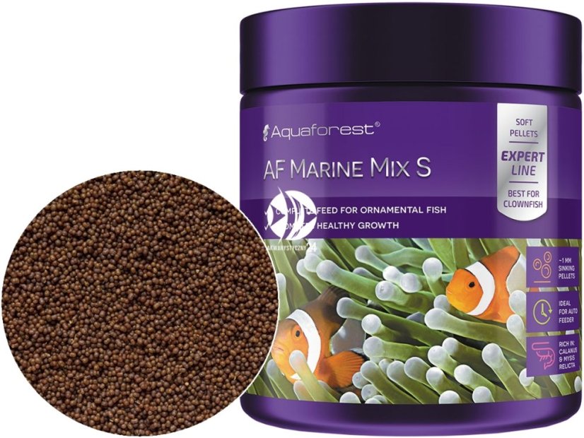 af marine mix s w pellets